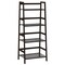 4 Tier Bamboo Ladder Shelf Plant Stand Storage Rack for Indoor Outdoor Use